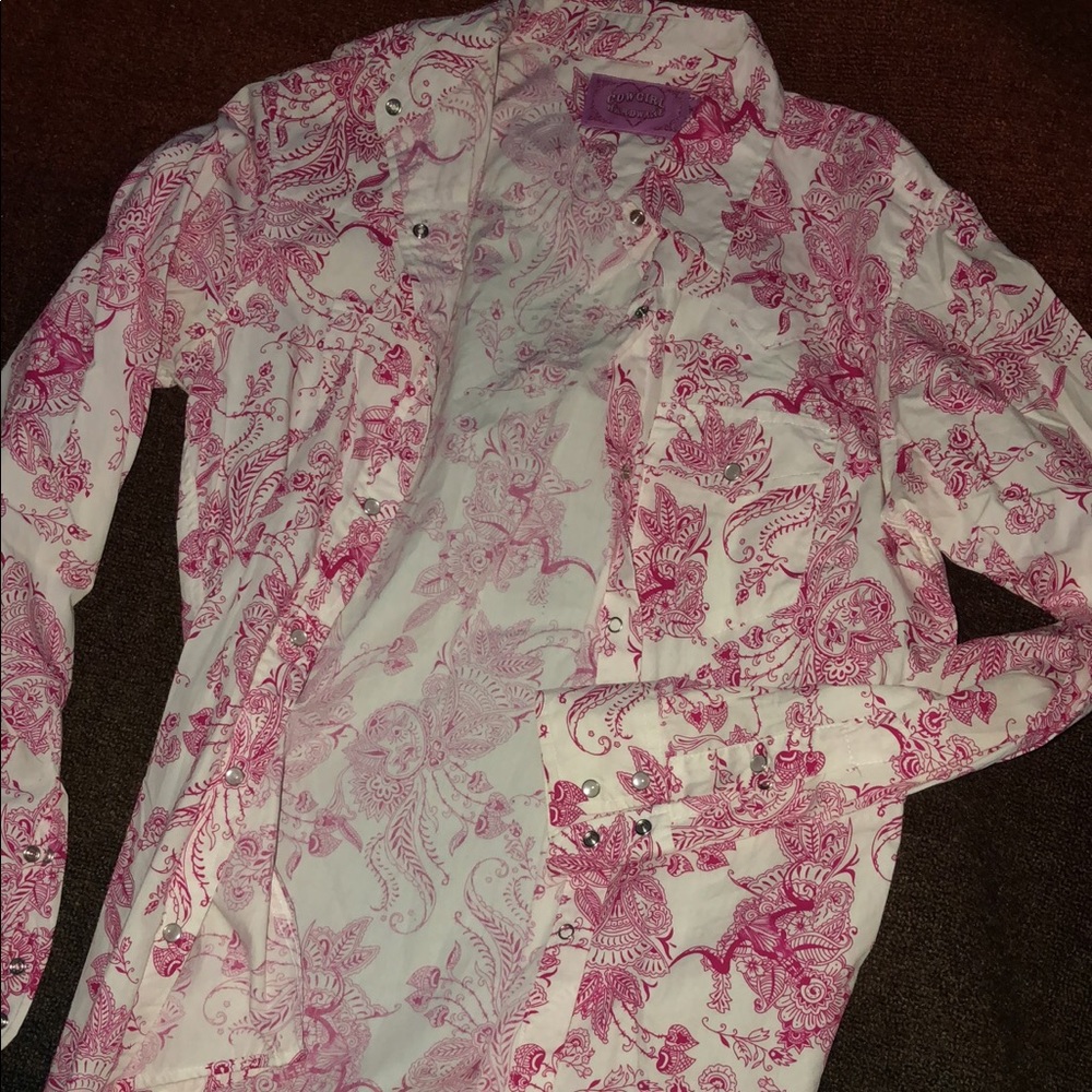 Western show shirt